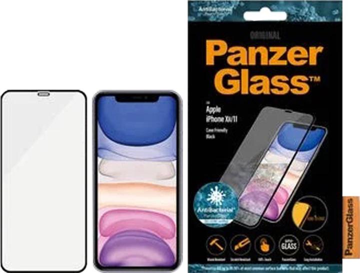 Actual product image PanzerGlass edge to edge (1 Piece, Apple iPhone 11, Apple iPhone XR)