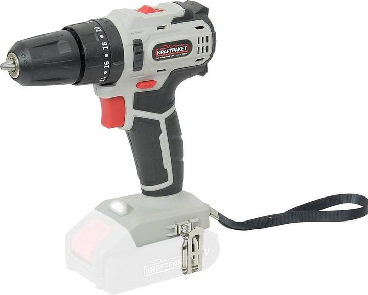 Produktbild Dino KRAFTPAKET 18V-45Nm-23-630W 130230 Akku-Schlagbohrschrauber 18 V bürsten (Akkubetrieb)