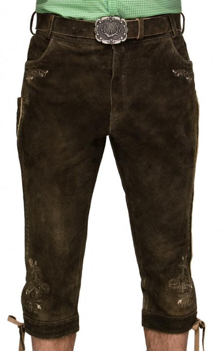 Image du produit Stockerpoint Lederhose Kniebund incl. Gürtel SIGMAR4 bison gespeckt (58)