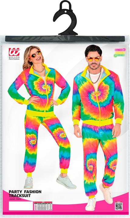 Produktbild Widmann 60er Jahre - Hippie Tie Dye Trainingsanzug (S)
