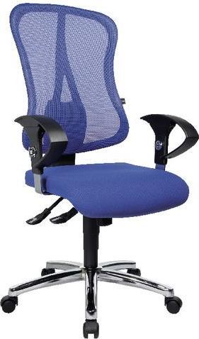 Produktbild Topstar Drehstuhl Deluxe Netzstoff, Stoff Blau