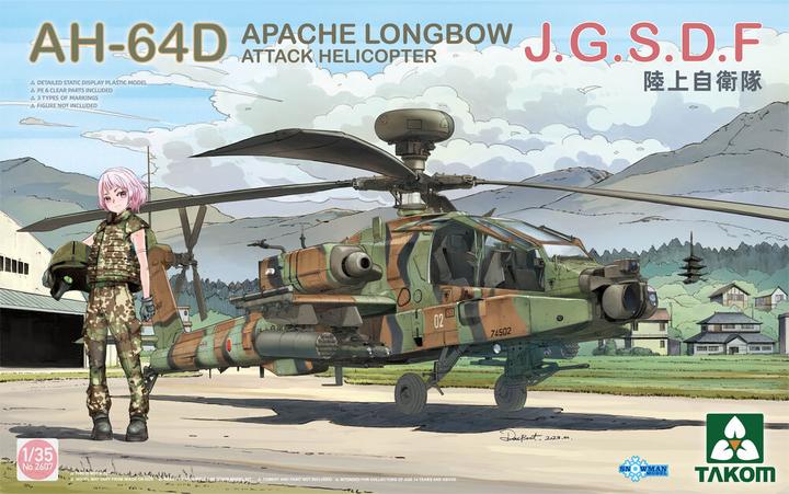 Image du produit Takom AH-64D Apache Longbow Attack Helicopter J.G.S.D.F