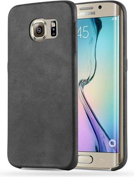 Produktbild Cadorabo Hard Cover Kunstleder mit Struktur (Samsung Galaxy S6 Edge)