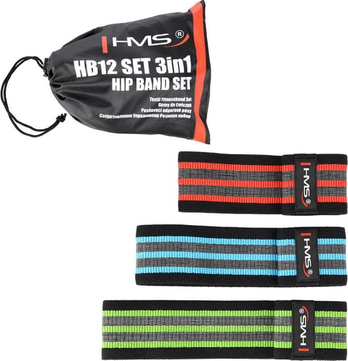 Produktbild HMS Expander set HB12 3in1 (0.78 m)