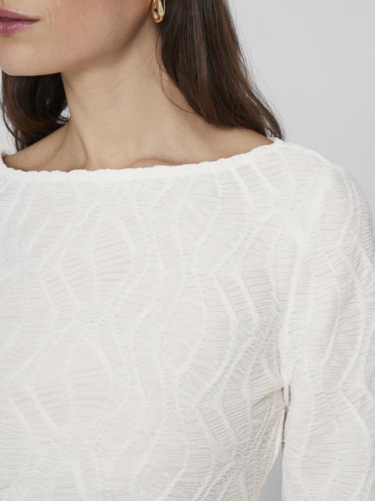 Image du produit Vila Haut à décolleté sous-marin et manches longues (XS)