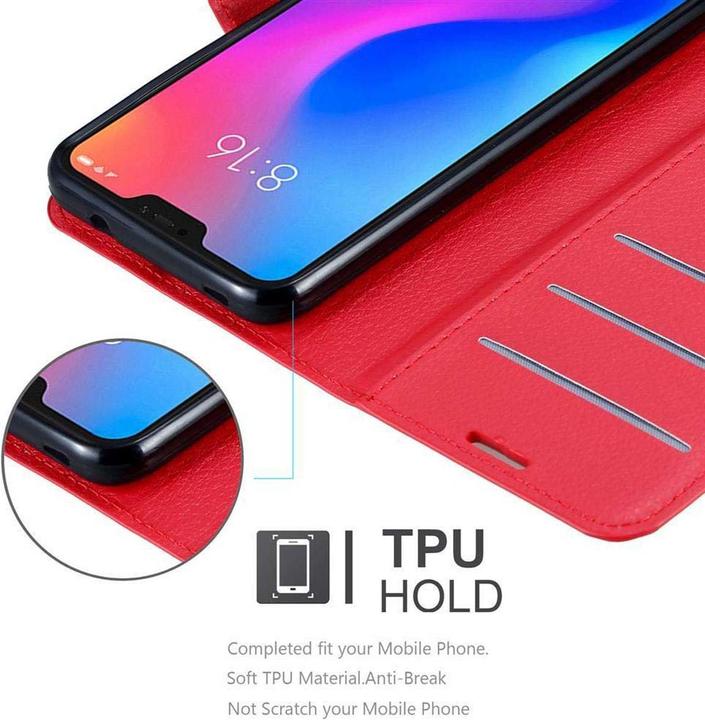 Actual product image Cadorabo Book with stand function cover (Mi A2 lite, Xiaomi Redmi 6 Pro)