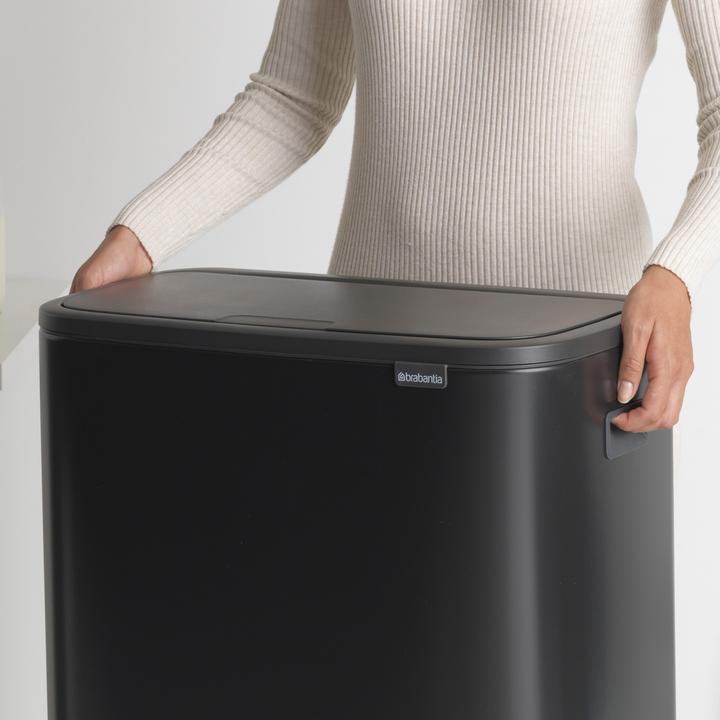 Productafbeelding Brabantia Kringloopbak Bo Touch Bin 60 liter, mat zwart (60 l)