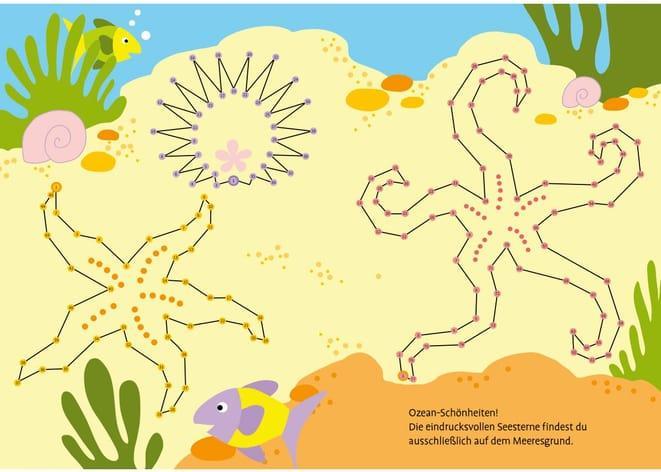 Actual product image Tessloff Totally colourful from dot to dot. Sea animals.from 1 to 100 (German)