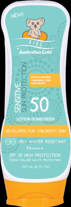 Produktbild Australian Gold Sensitive Protection (Sonnenlotion, SPF 50, 237 ml)