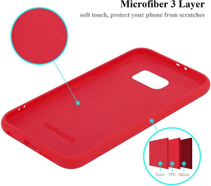 Image du produit Cadorabo TPU Liquid Silicone Case Cover (Samsung Galaxy S6)