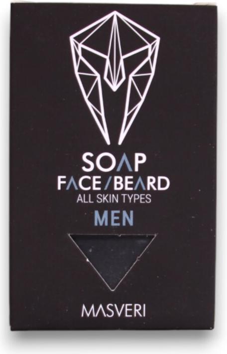 Produktbild Masveri Gesichts- und Bartseife für Männer 100g (Seife)