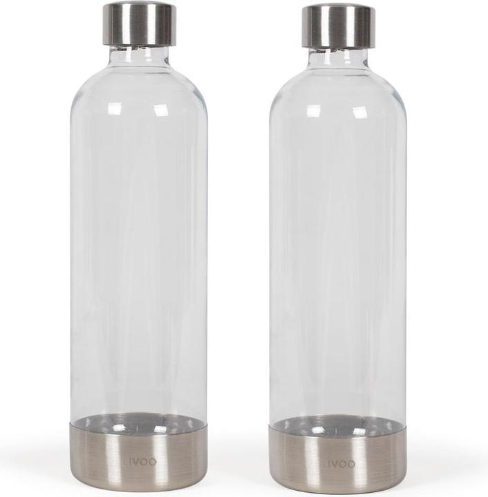 Actual product image Livoo Set of 2 gasification bottles