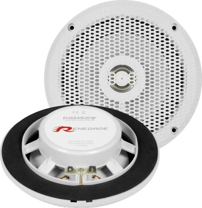 Produktbild Renegade RSM52W 2-Wege Einbau-Lautsprecher 120 W Inhalt: 1 St. (120 W, 13 cm)