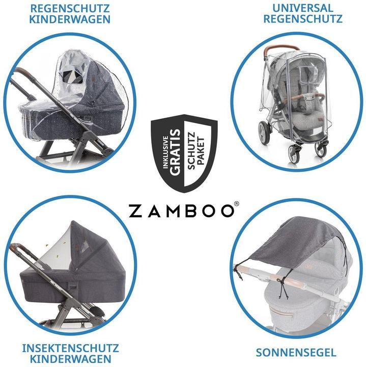 Actual product image ABC Design Kombikinderwagen Kombi-Kinderwagen Salsa 5 Air inkl. Babywanne
