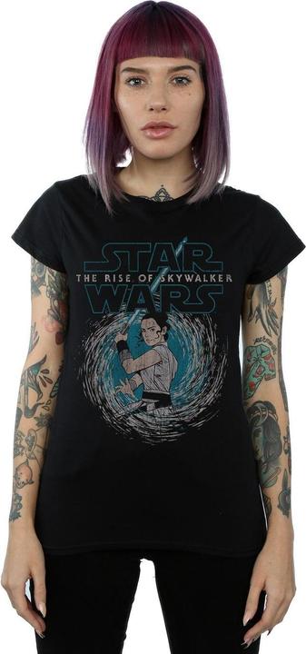 Immagine prodotto Star Wars The Rise Of Skywalker Rey Whirl Maglietta Donna (XL)