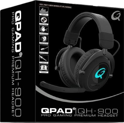 Produktbild QPAD Gaming Headset Stereo Premium QH900 Wireless (Kabellos)