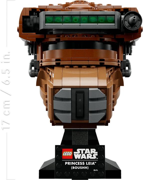 Image du produit LEGO Casque Princesse Leia (75351, LEGO Star Wars)