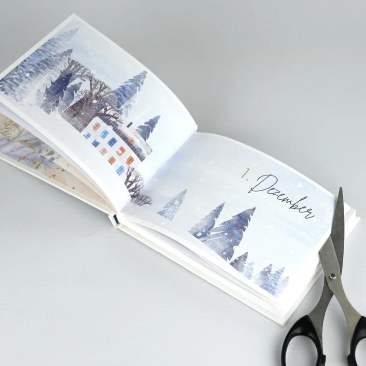 Immagine prodotto segretamente, silenziosamente e in silenzio: Calendario dell'Avvento