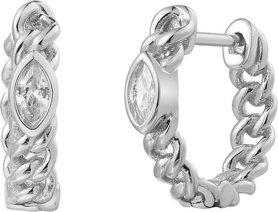 Produktbild Xenox Curb Mini Creolen (Silber 925)