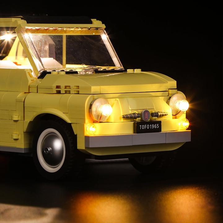 Produktbild BrickBling LED Licht Set für LEGO Fiat 500 (10271)