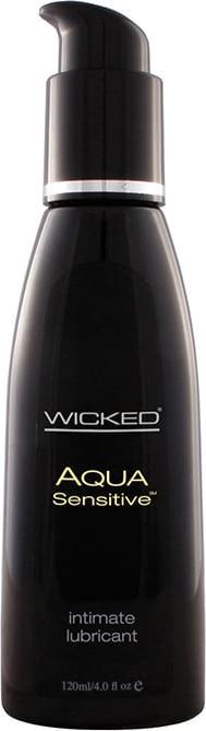 Produktbild Wicked Sensual Care Wicked Aqua Sensitive Unscent Lube 4oz (118 ml)
