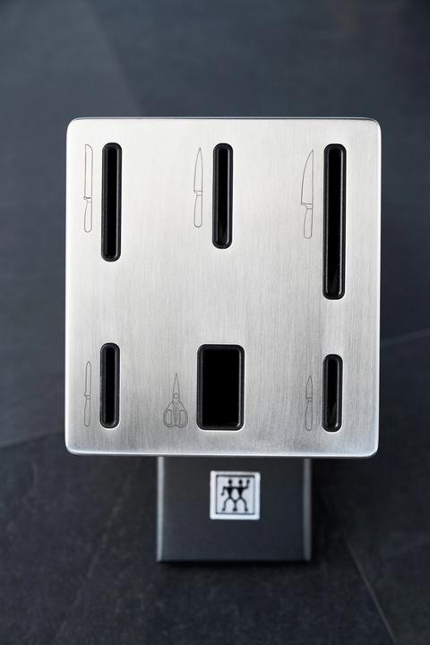 Image du produit Zwilling 1002455 Gourmet Bloc à couteaux auto-affûtés 7 pièces, gris