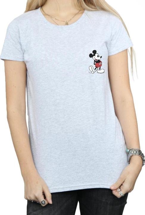 Immagine prodotto Disney Mickey Mouse Kickin Retro Chest Maglietta Donna (XL)