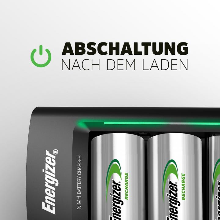 Produktbild Energizer Recharge Universal (1 Stk., 9V Block, AA, AAA, D, 2300 mAh, Ladegerät ohne Akku)