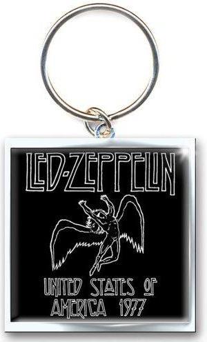 Led Zeppelin 1977 US Tour Schlüsselanhänger