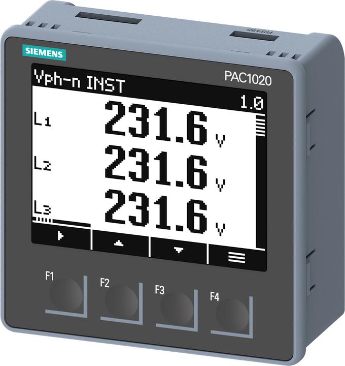 Image du produit Siemens Appareil de mesure combiné A/Q/Hz/V/P 7KM1020-0BA01-1DA0