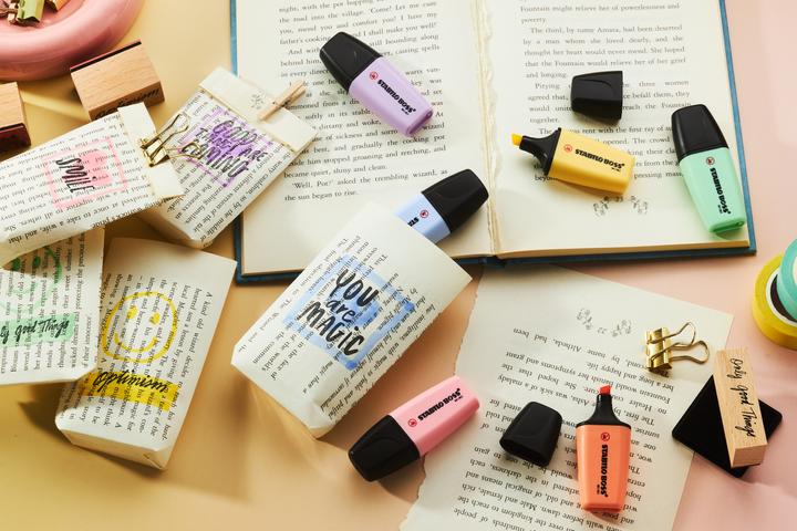 Actual product image STABILO Mini pastel (pink and mint, Apricot, Yellow, Cloudy blue, 5 mm, 5 x)
