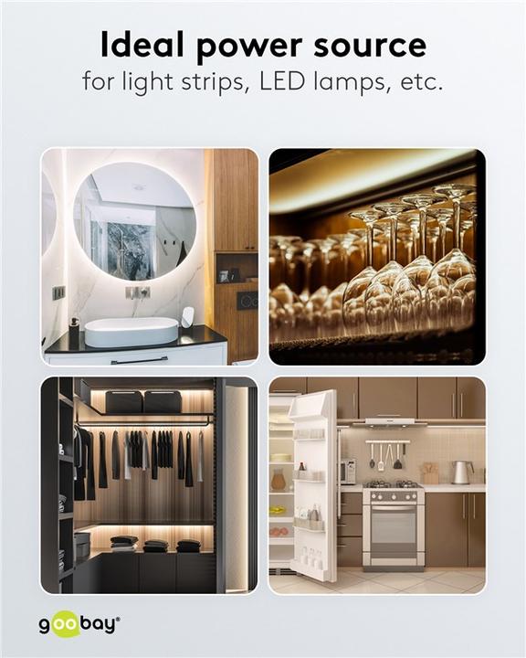 Produktbild Goobay LED-Trafo 12 V/12 W