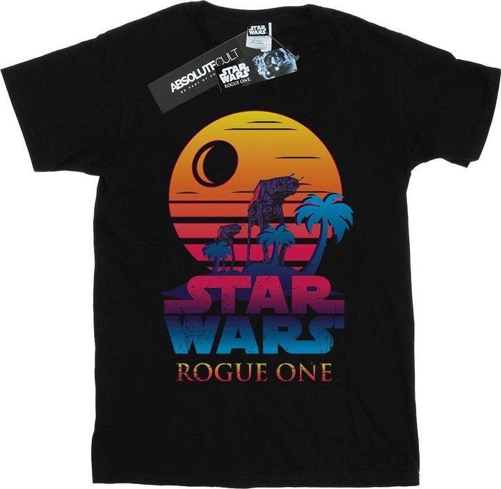 Produktbild Star Wars Rogue One Logo Sunset TShirt (XL)
