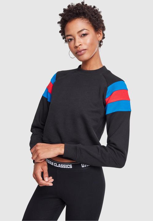 Immagine prodotto Urban Classics Girocollo con maniche a strisce da donna (5XL)