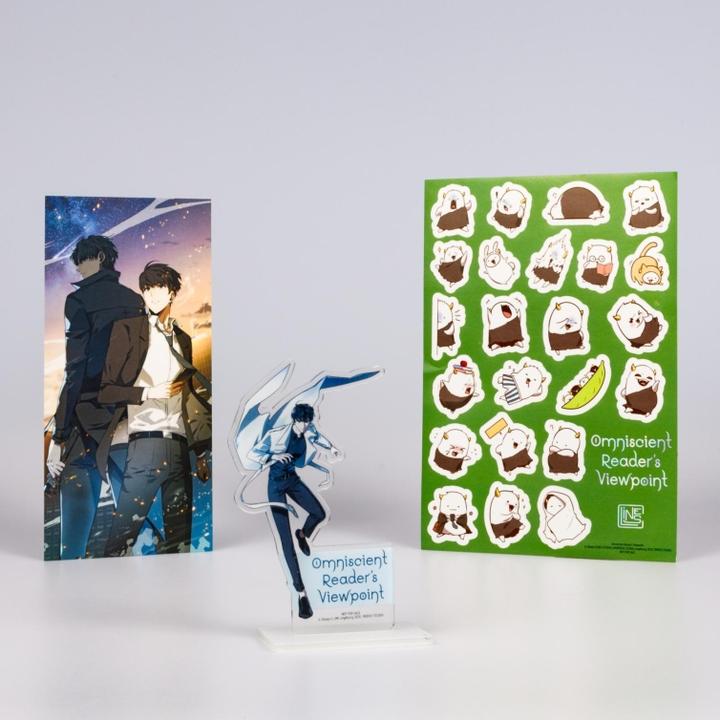 Actual product image Omniscient Reader's Viewpoint - Bände 1-5 im limitierten Sammelschuber mit Extras (German, UMI, singNsong, 2024)