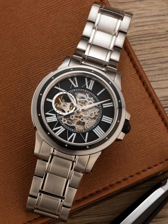 Immagine prodotto Thomas Earnshaw ES-8243-44 Cometa Scheletro Cuore Aperto 42mm (Orologio da polso analogico, 42 mm)