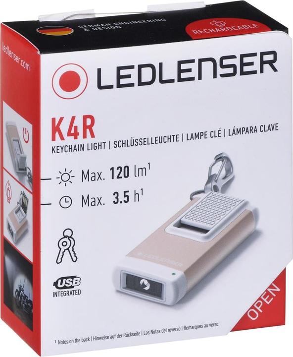 Immagine prodotto Ledlenser Ciondolo a chiave K4R (5.20 cm, 120 lm)