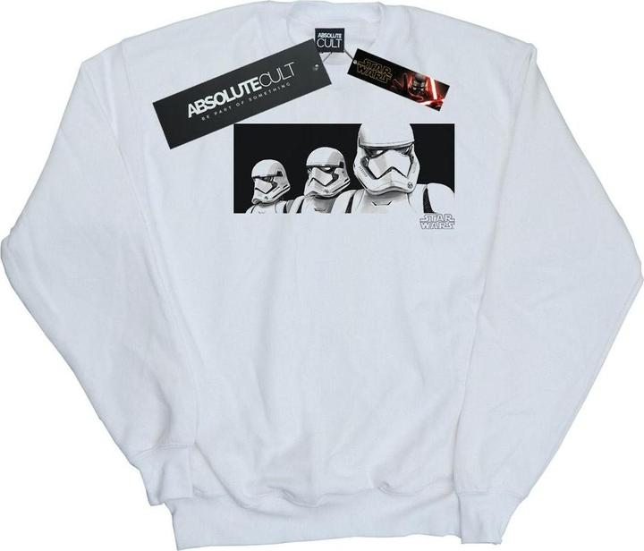 Actual product image Star Wars Mens The Rise Of Skywalker Troopers Band Sweatshirt (M)