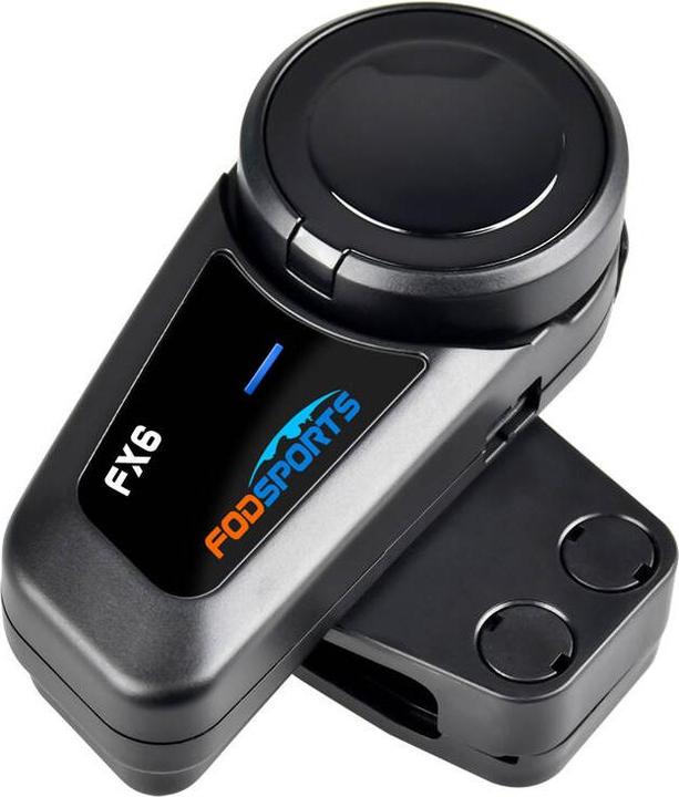 Actual product image Fodsports FX6 motorcycle intercom two-pack (black) (Set of 2)