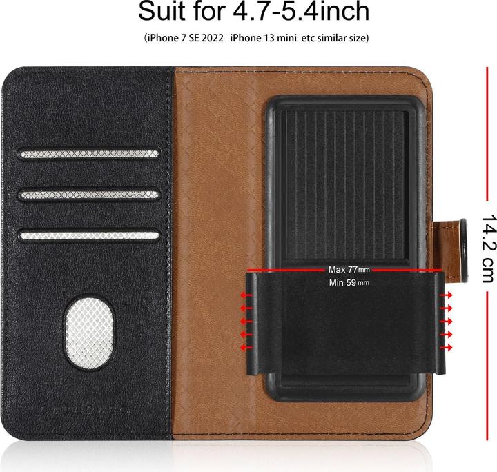 Produktbild Cadorabo Hülle für Samsung Galaxy A5 2015 Book Case Style (Samsung Galaxy J5 (2015))
