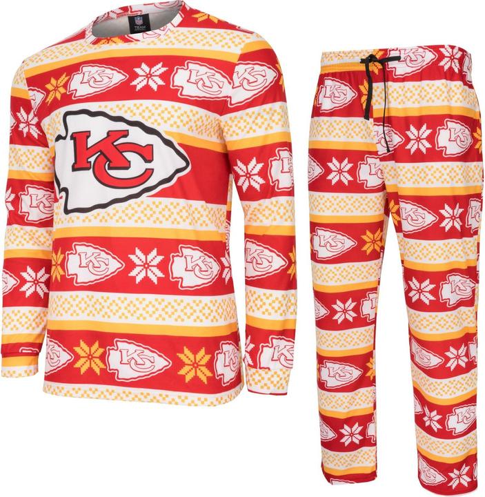 Actual product image Foco NFL Winter XMAS pyjamas Kansas City Chiefs - L (L)