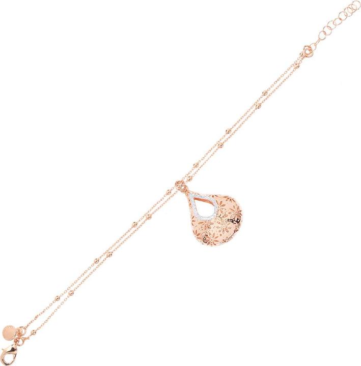 Ottaviani Bronze bracelet with glitter