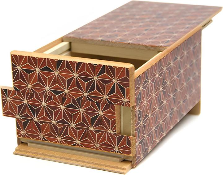 Immagine prodotto Maruyama Himitsu Bako - Akaasa (21 passi) - Scatola di puzzle giapponese