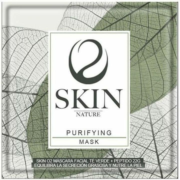 Skin O2 máscara facial te verde + peptido