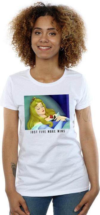Actual product image Disney Princess Womens/Ladies Sleeping Beauty Five More Minutes Cotton T-Shirt (M)