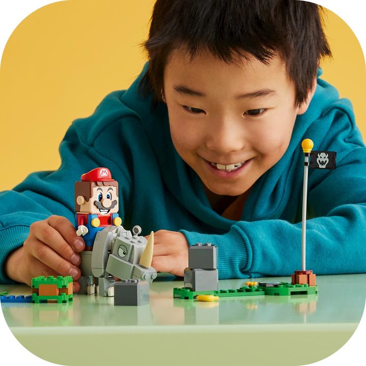 Produktbild LEGO Rambi das Rhino - Erweiterungsset (71420, LEGO Super Mario)