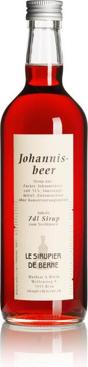 Produktbild Sirupier de Berne Johannisbeer Sirup 70 cl Le Fl.Depot Fr. 1.- (1 x 70 cl)