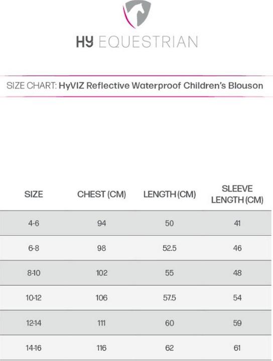 Produktbild HyVIZ Blousonjacke Wasserfest (158, 164)