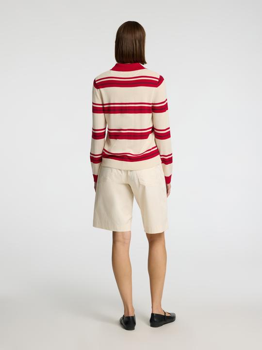 Image du produit Selected Femme 100% Merinowoll Langarm-Poloshirt (L)