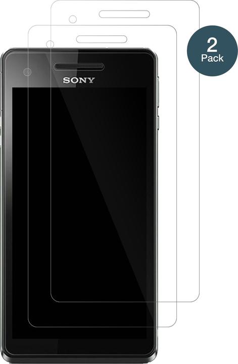 Actual product image Dipos Screen Protector Anti-Shock (2 Piece, Sony Xperia V)